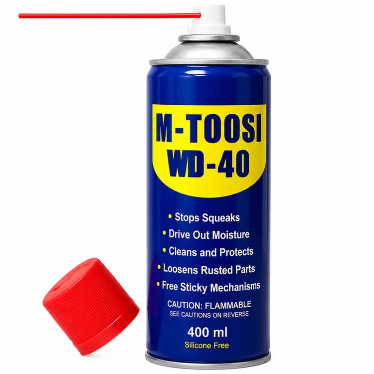 اسپری روان کننده و زنگ شور M-TOOSI WD-40 / اصل 200711