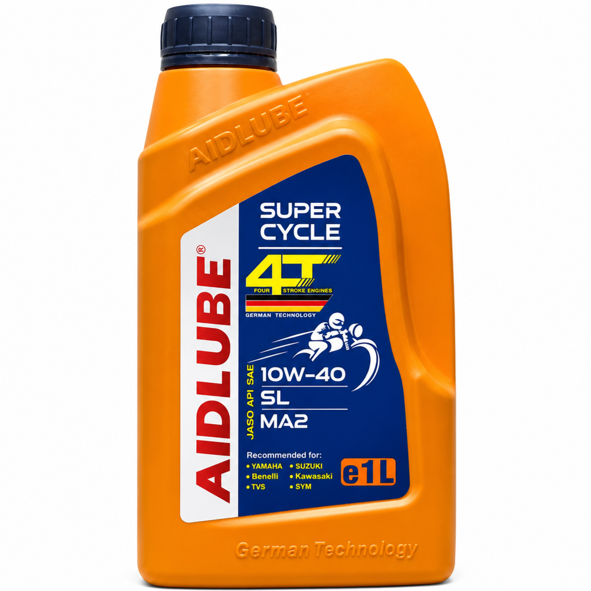 روغن موتور ایدلوب AIDLUBE 10W40 SL مخصوص موتورهای دنده ای  تحت لیسانس ایدلوب آلمان اصل کد ۲۰۱۳۸6