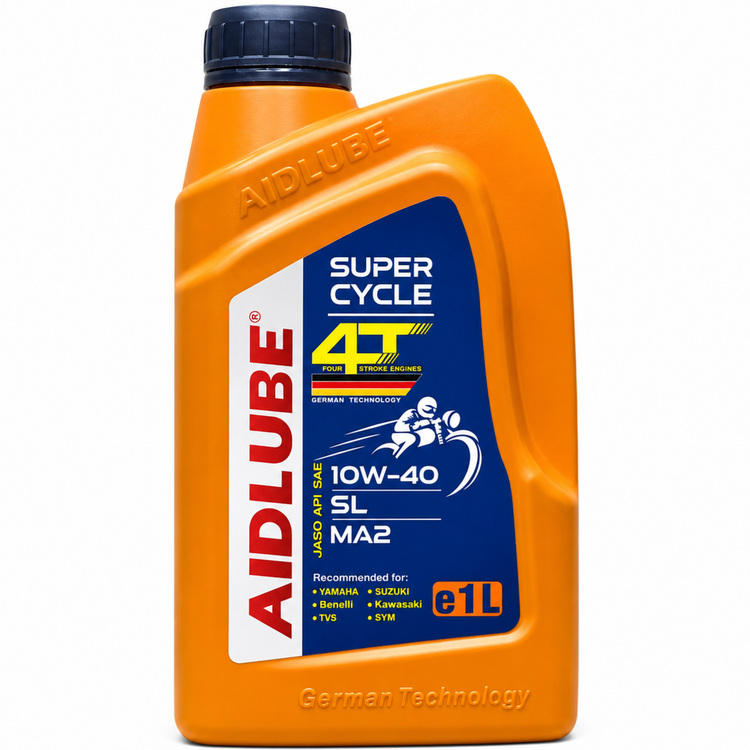 روغن موتور ایدلوب AIDLUBE 10W40 SL مخصوص موتورهای دنده ای تحت لیسانس ایدلوب آلمان اصل کد ۲۰۱۳۸6