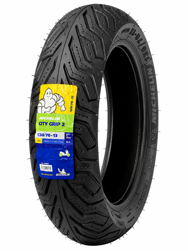 ست لاستیک میشلن عقب و جلو انمکس و هاسکی سیتی گریپ2/ 110/70/13 + 130/70/13 NMAX MICHELIN / ساخت اروپا کشور صربستان اصل