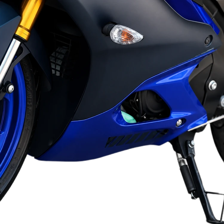 فلاپ اسپایلر آبی سمت راست YAMAHA R15 V4 ساخت اندونزی اصل کد 202052