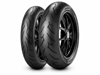 ست لاستیک پیرلی120/70/17 و 180/55/17 اصل دیابلو روسو PIRELLI DIABLO ROSSO II 2