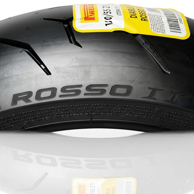 ست لاستیک پیرلی120/70/17 و 180/55/17 اصل دیابلو روسو PIRELLI DIABLO ROSSO II 2