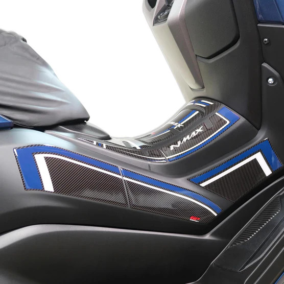 پد بغل جاپایی مشکی قرمز YAMAHA Nmax GP ساخت ترکیه اصل کد 200948