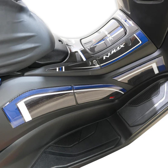 پد بغل جاپایی مشکی قرمز YAMAHA Nmax GP ساخت ترکیه اصل کد 200948