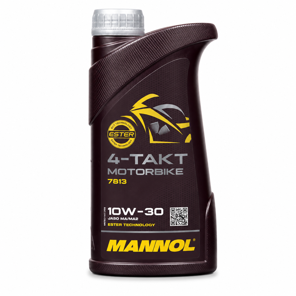 روغن موتور مانول مخصوص موتور دنده ای 1 لیتر MANNOL 10W30 مدل 7813 / ساخت کشور آلمان اصل کد 000230