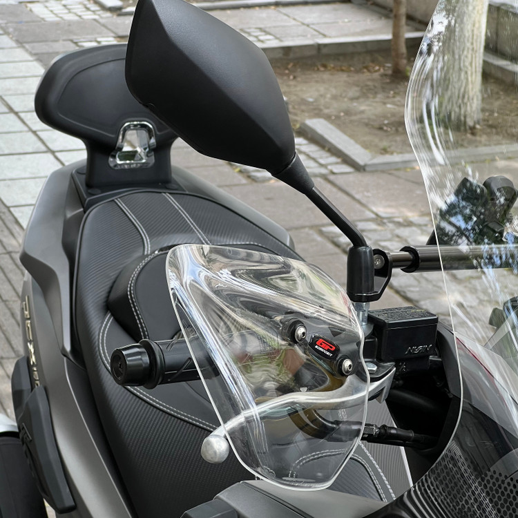 هندگارد / بادگیر دسته مشکی HONDA PCX 160 GP ساخت ترکیه اصل کد 202124