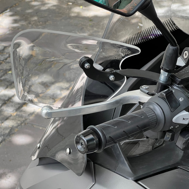 هندگارد / بادگیر دسته دودی HONDA PCX 160 GP ساخت ترکیه اصل کد 202121