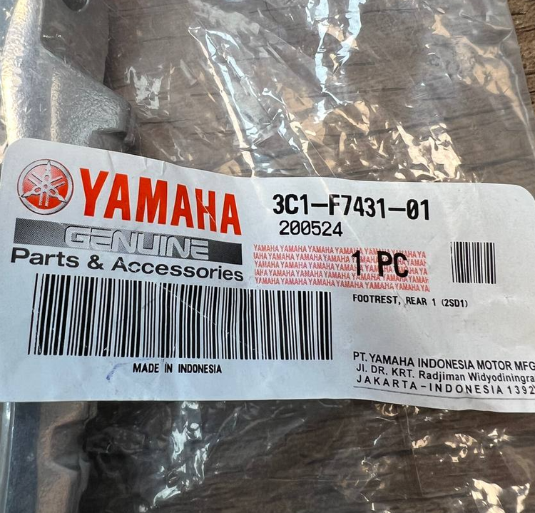 جاپایی عقب سمت چپ YAMAHA MxKing ساخت اندونزی اصل کد ۲۰۰۳۴۲