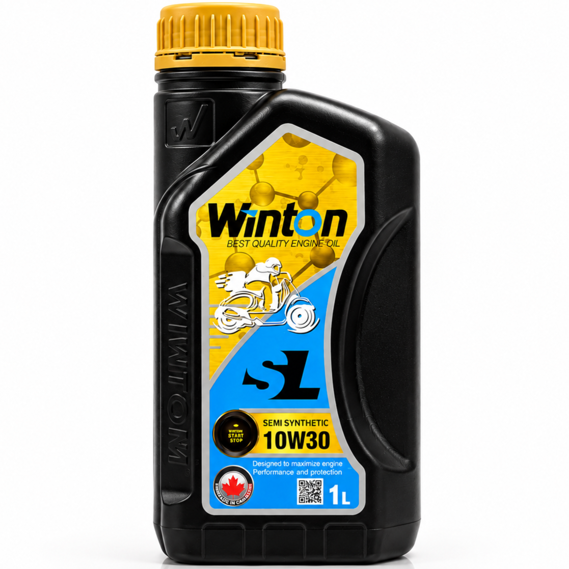 روغن موتور مخصوص موتور های اسکوتر وینتون 10W30 SL MB / تحت لیسانس کانادا کد 200573