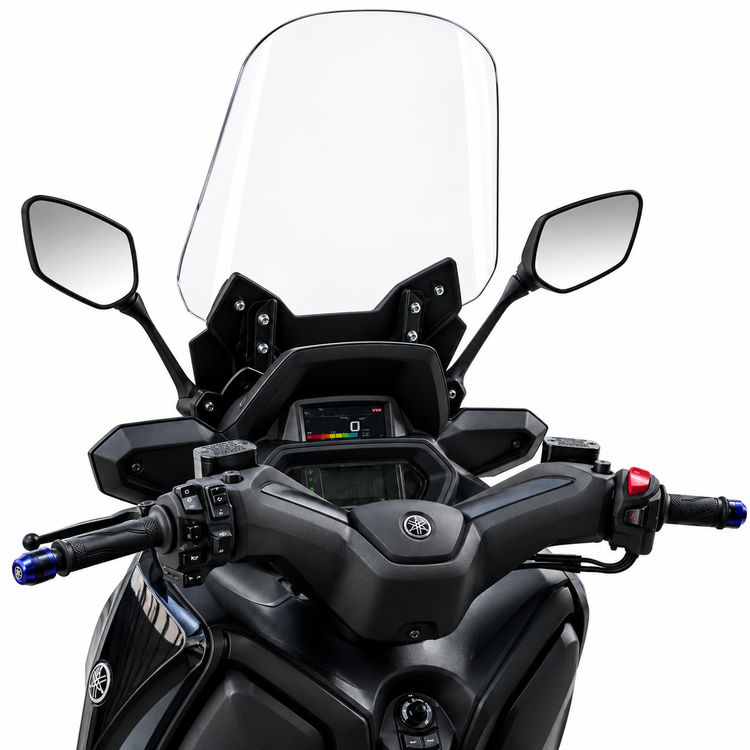 اینه ریسینگ اسپرت YAMAHA Xmax NEWFACE اصل کد000017