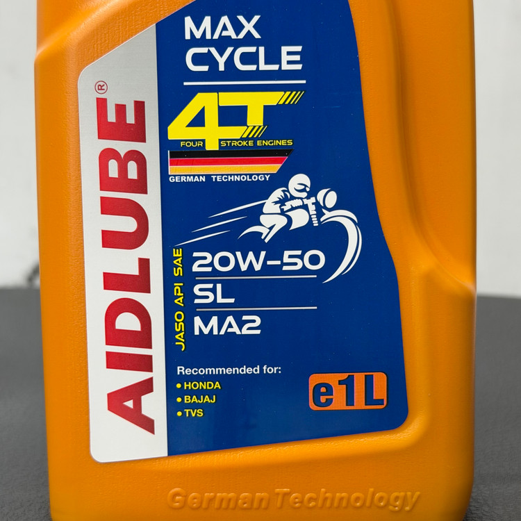 روغن موتور ایدلوب AIDLUBE 20W50 SL مخصوص موتورهای دنده ای تحت لیسانس ایدلوب آلمان اصل کد 202366