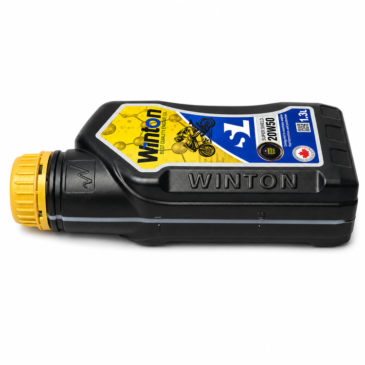 روغن موتور وینتون WINTON 20W50 SL 1.3L مخصوص موتور های دنده ای تحت لیسانس کانادا اصل کد 202367