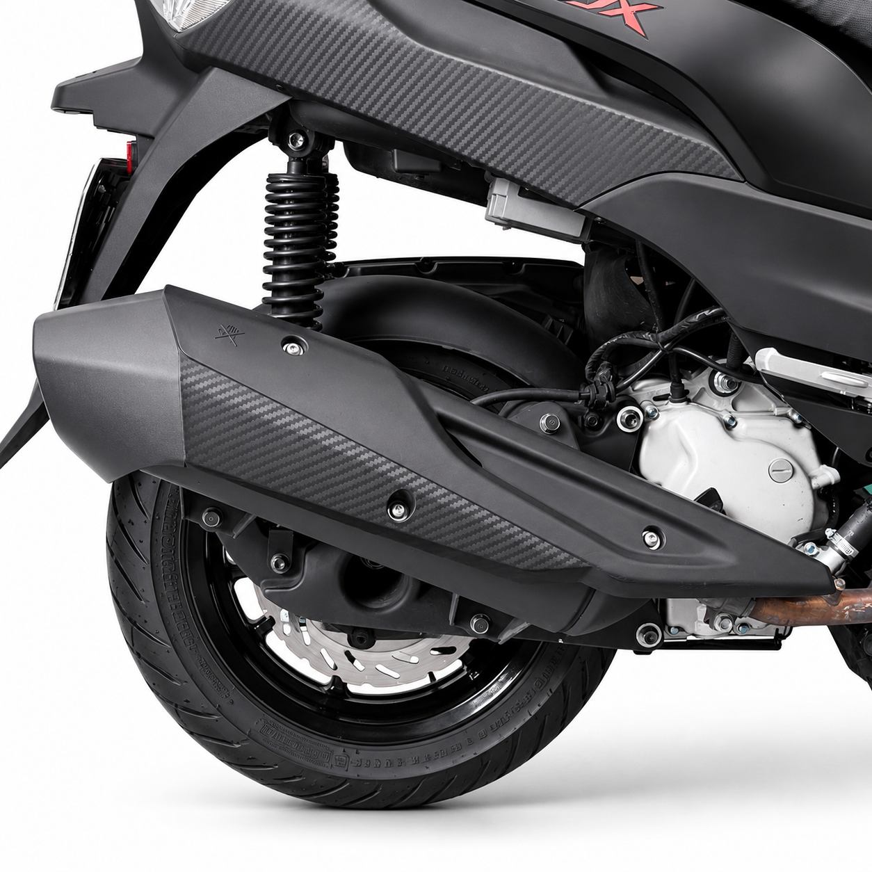 کاور اگزوز فابریکی جویمکس Sym JOYMAX / ساخت تایوان اصل کد 200829
