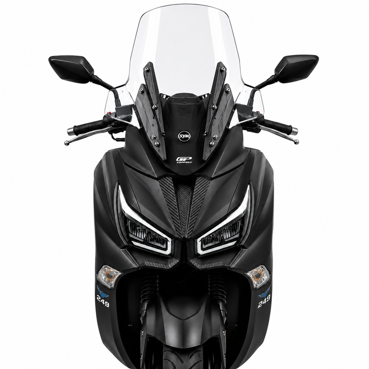 طلق شفاف Sym Joymax 66cm GP ساخت ترکیه اصل کد 202337