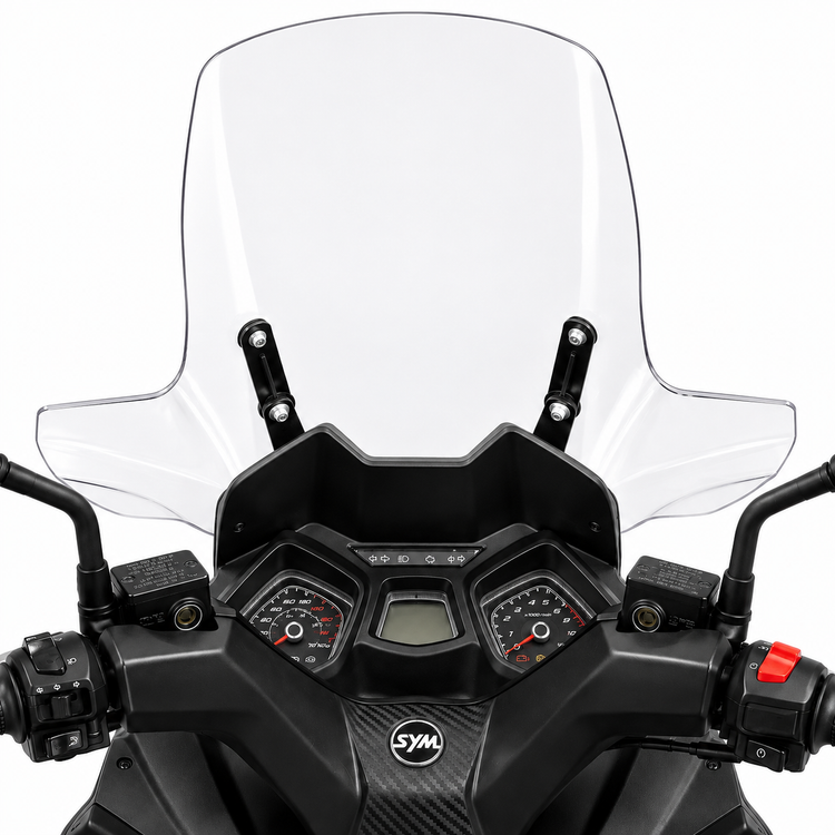 طلق شفاف Sym Joymax 66cm GP ساخت ترکیه اصل کد 202337