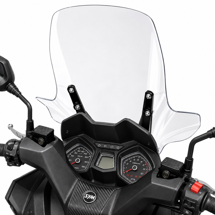 طلق شفاف Sym Joymax 66cm GP ساخت ترکیه اصل کد 202337