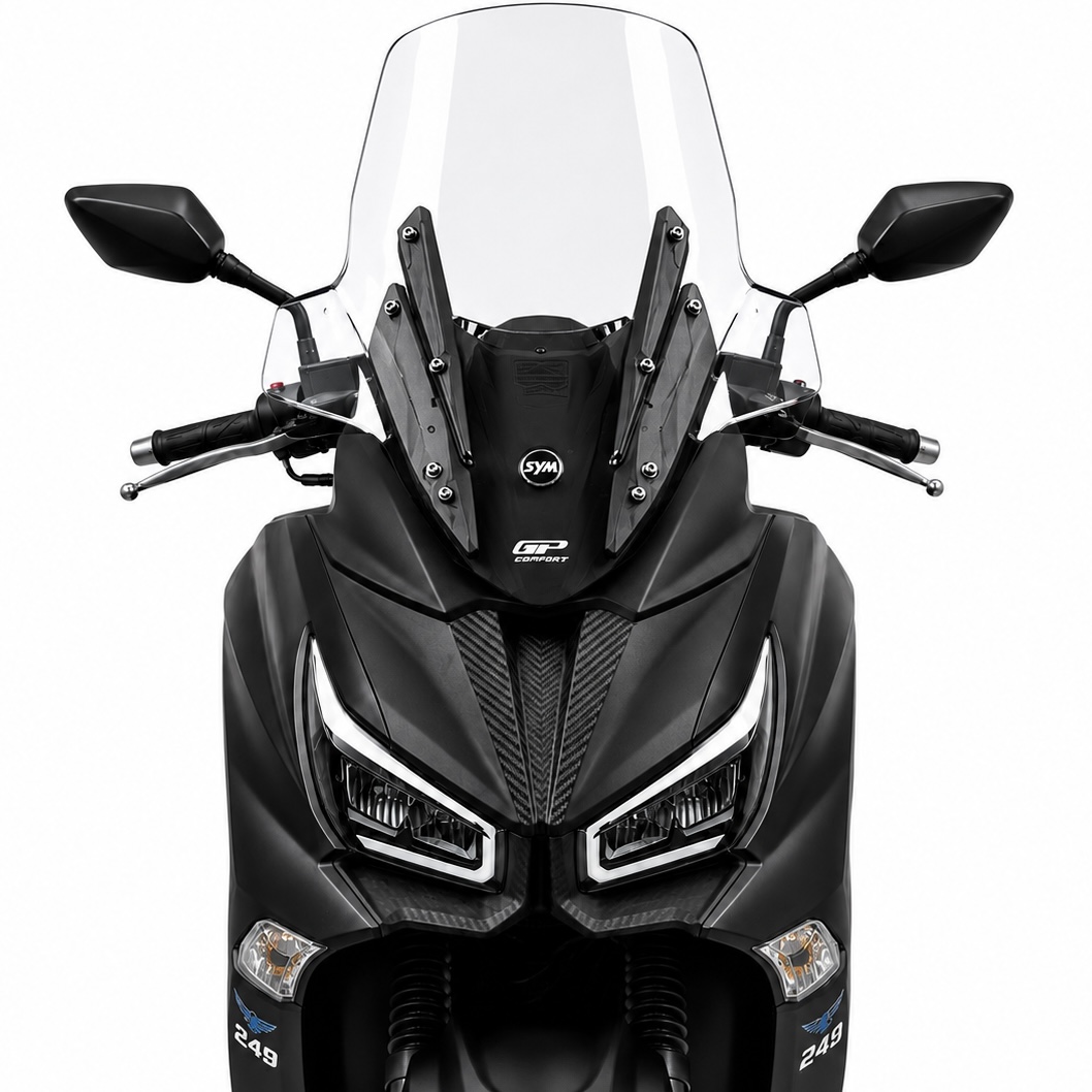طلق شفاف Sym Joymax 66cm GP ساخت ترکیه اصل کد 202337