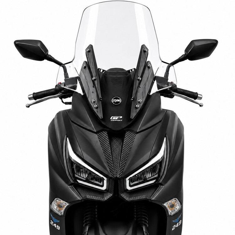 طلق شفاف Sym Joymax 66cm GP ساخت ترکیه اصل کد 202337
