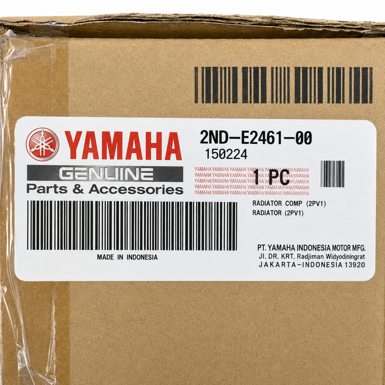 رادیاتور YAMAHA MxKing ساخت اندونزی اصل کد 201557