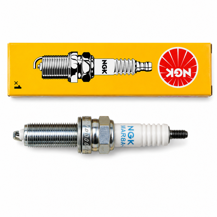 شمع موتور سیکلت پایه بلند NGK G-POWR 4313 / ساخت ژاپن اصل کد 201445