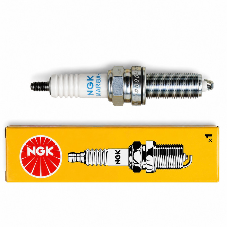 شمع موتور سیکلت پایه بلند NGK G-POWR 4313 / ساخت ژاپن اصل کد 201445