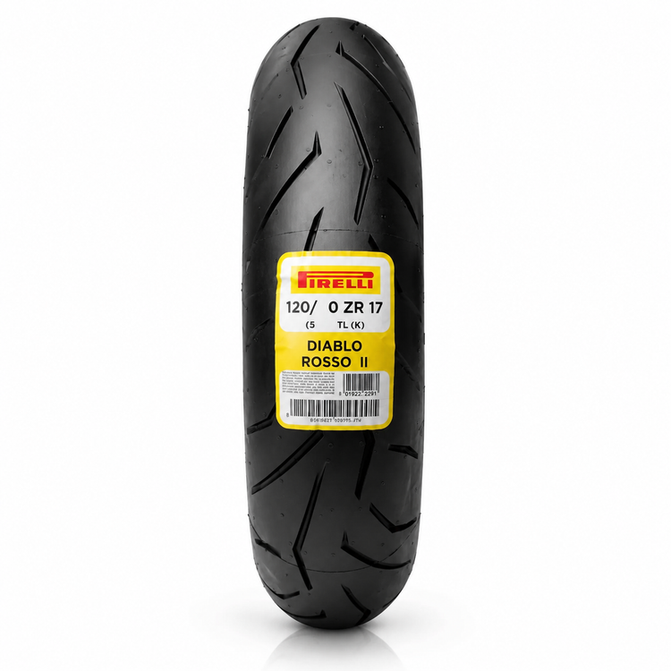 لاستیک پیرلی 120/70/17 مدل دیابلو روسو PIRELLI DIABLO ROSSO 2 اصل کد 201261
