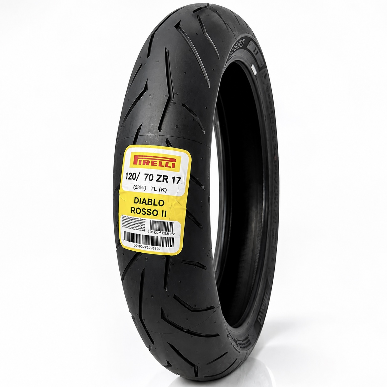 لاستیک پیرلی 120/70/17 مدل دیابلو روسو PIRELLI DIABLO ROSSO 2 اصل کد 201261