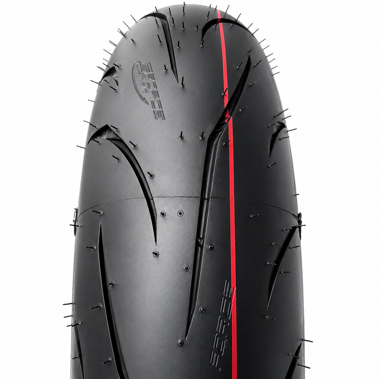 لاستیک میتاس 120/70/17 گل خلوت اسپرت فورس / MITAS SPORT FORCE / ساخت اروپا کشور اسلوونی اصل / جلو کد 201392