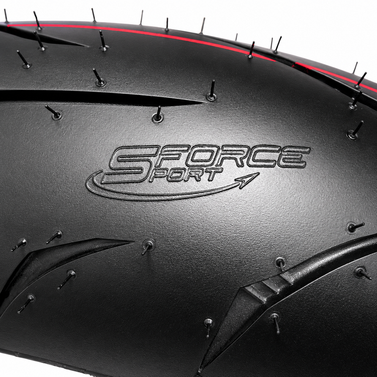 لاستیک میتاس 120/70/17 گل خلوت اسپرت فورس / MITAS SPORT FORCE / ساخت اروپا کشور اسلوونی اصل / جلو کد 201392