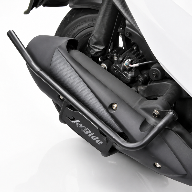 ست گارد کامل بدنه جوی راید محافظ بدنه جلو و اگزوز سه تیکه Sym JOYRIDE (JR300) کد 201775-201776