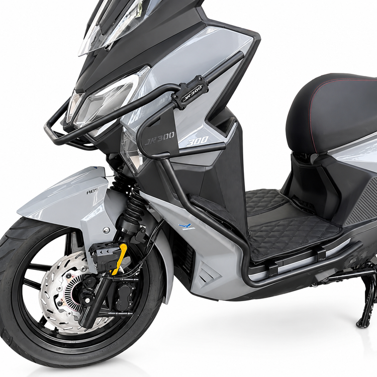 ست گارد کامل بدنه جوی راید محافظ بدنه جلو و اگزوز سه تیکه Sym JOYRIDE (JR300) کد 201775-201776