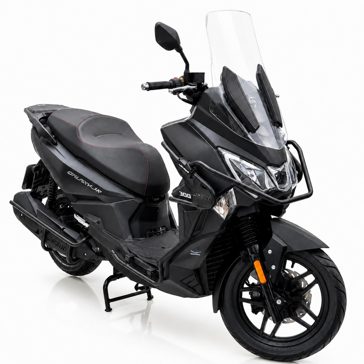 ست گارد کامل بدنه جوی راید محافظ بدنه جلو و اگزوز سه تیکه Sym JOYRIDE (JR300) کد 201775-201776