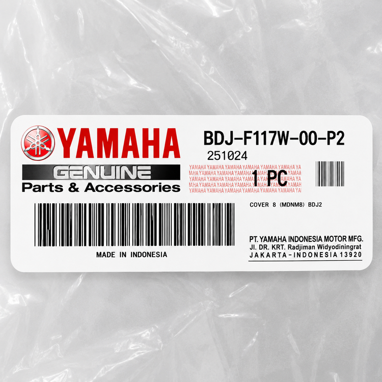 فلاپ زیر فلاپ راهنما راست YAMAHA R15 V4 مشکی ساخت اندونزی اصل کد 202046
