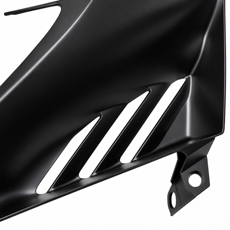فلاپ زیر فلاپ راهنما راست YAMAHA R15 V4 مشکی ساخت اندونزی اصل کد 202046