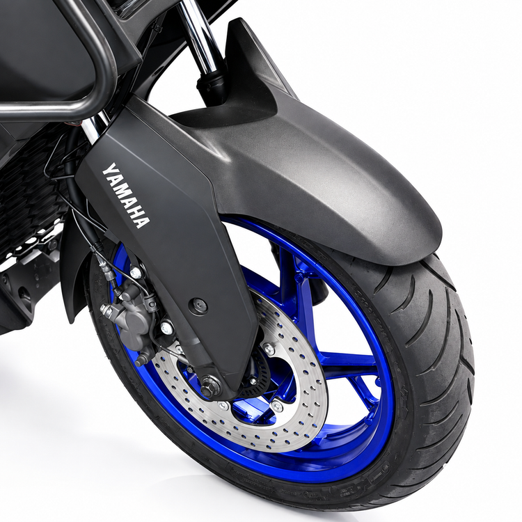 فلاپ بغل گلگیر مشکی سمت راست YAMAHA Xmax New Face ساخت اندونزی اصل کد 200214