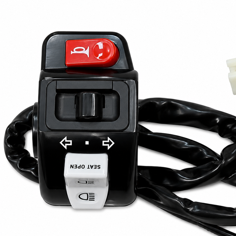 قلوه چراغ چپ فرمان SYM J200 ساخت تایوان اصل کد 201016