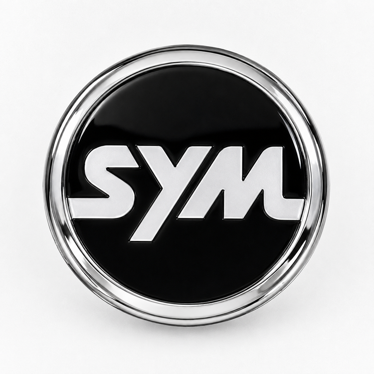 ارم نوشته SYM / مناسب قاب جلو SYM SF180 FX150 J200 ADV175 Joymax Joyride ساخت تایوان اصل کد 202097
