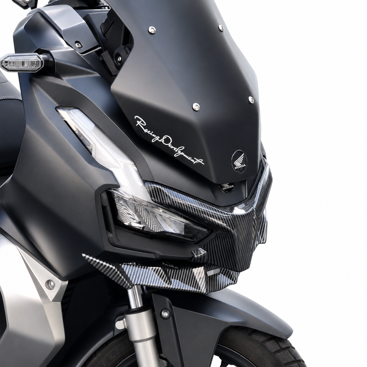 ابرویی بالا چراغ کربن HONDA ADV 160 ساخت تایلند اصل کد 201065