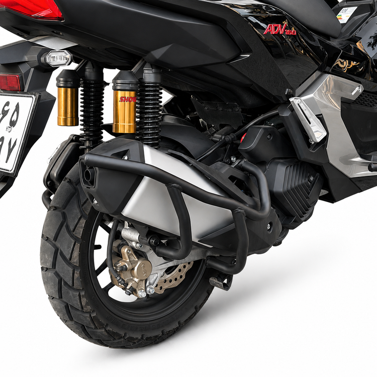 گارد عقب سمت اگزوز HONDA ADV160 کد 201490