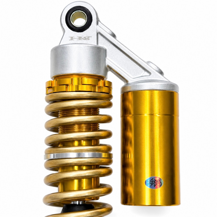 ست کمک فنر اسپرت رنگ طلایی مناسب برای عقب HONDA CDI125cc / مدل گازی کپسول دار واقعی