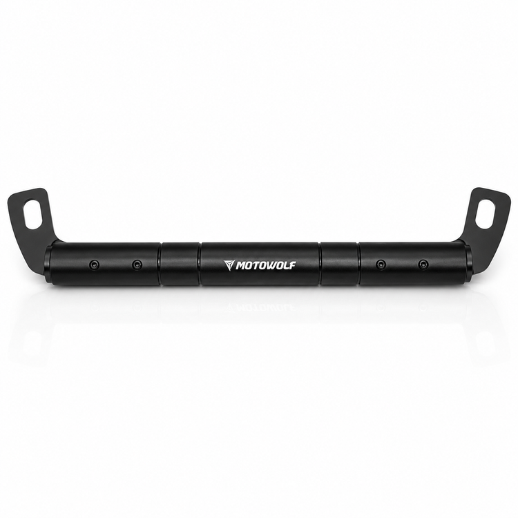 میله رنتال جهت نصب هولدر موبایل جا لیوانی به روی فرمان موتور سیکلت MOTO WOLF کد 000100