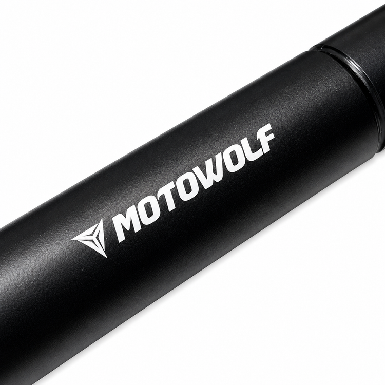 میله رنتال جهت نصب هولدر موبایل جا لیوانی به روی فرمان موتور سیکلت MOTO WOLF کد 000100