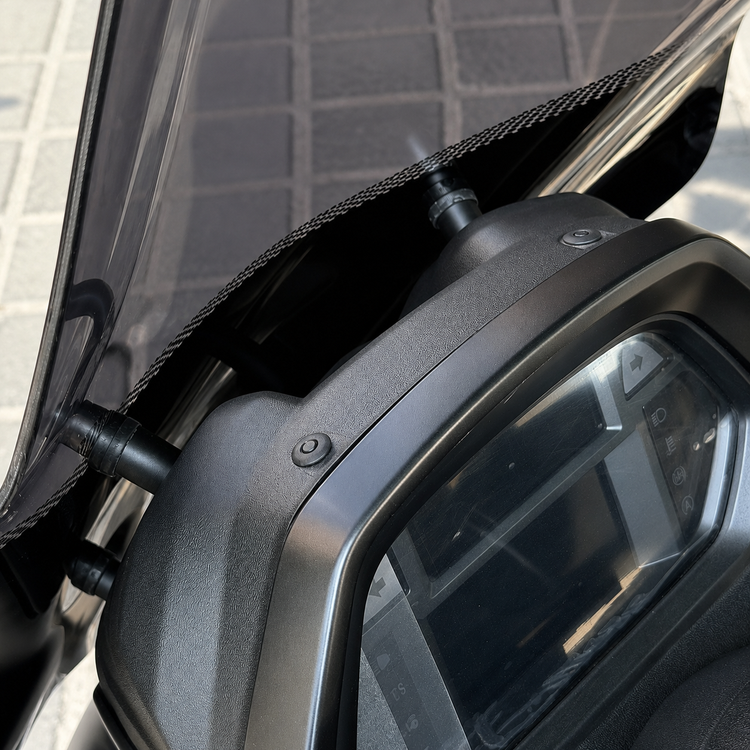 طلق دودی انمکس توربو YAMAHA Nmax Turbo 82cm ساخت ترکیه اصل کد ۲۰۰۹۵۱