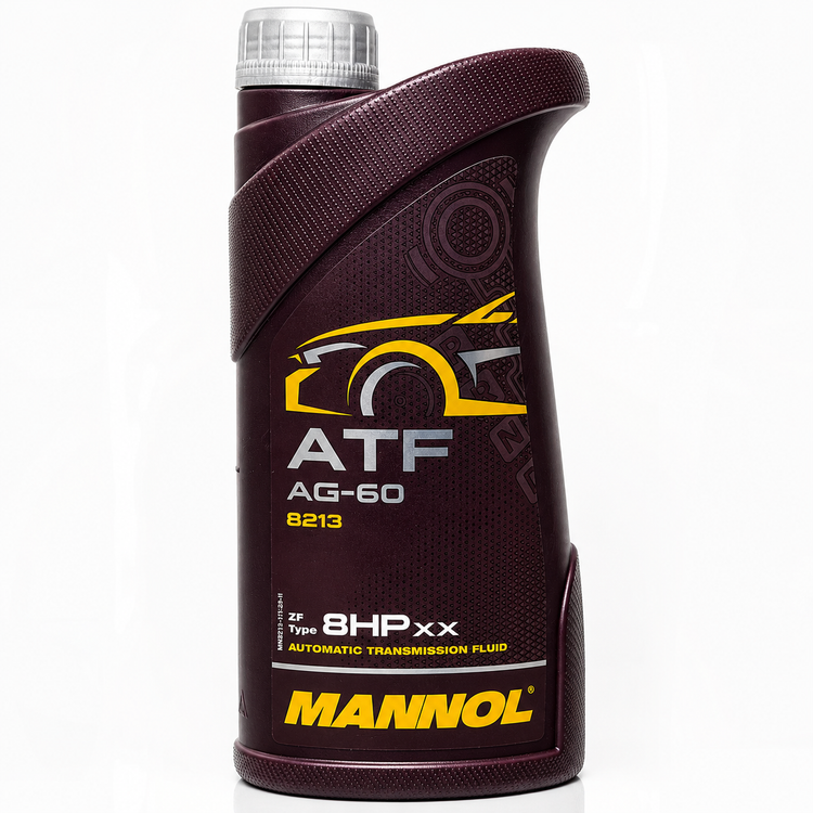 روغن گیربکس خودرو مانول MANNOL ATF AG-60 8213 مناسب گیربکس 6 سرعته ساخت آلمان اصل کد 201852