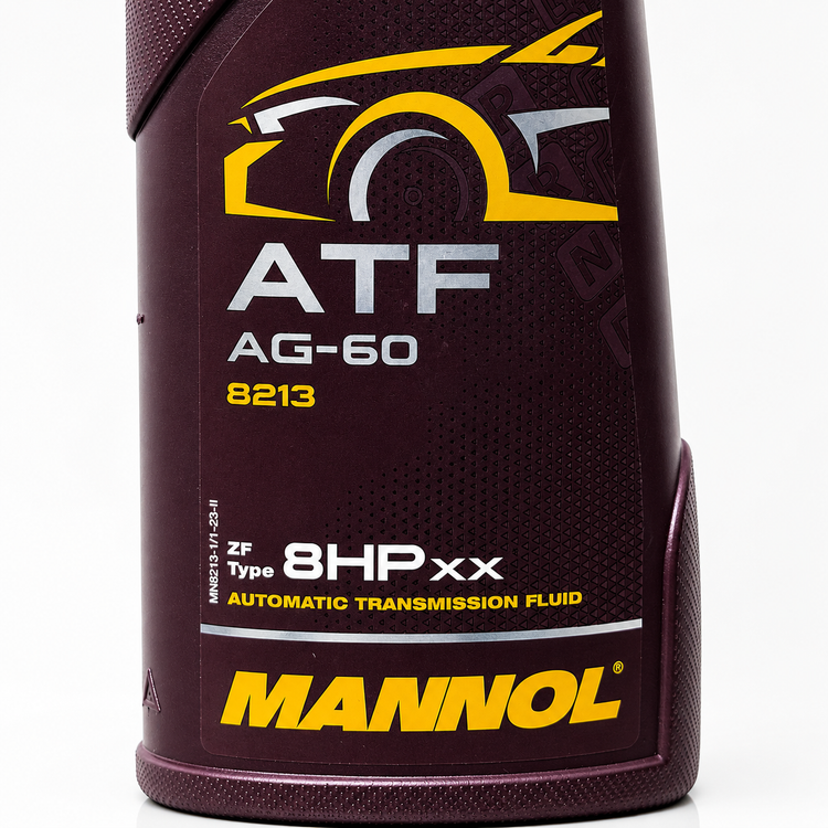روغن گیربکس خودرو مانول MANNOL ATF AG-60 8213 مناسب گیربکس 6 سرعته ساخت آلمان اصل کد 201852