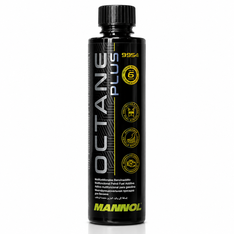 اکتان / مکمل سوخت بوستر پلاس مانول 9954 Mannol octane booster / ساخت آلمان اصل کد ۲۰۱۴۱۶