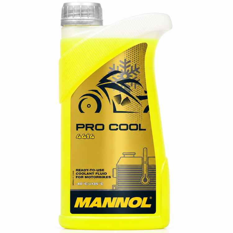 کولانت پرو کول ضدیخ ضدجوش موتور سیکلت مانول 4414 MANNOL ساخت آلمان اصل کد ۲۰۱۴۱۴