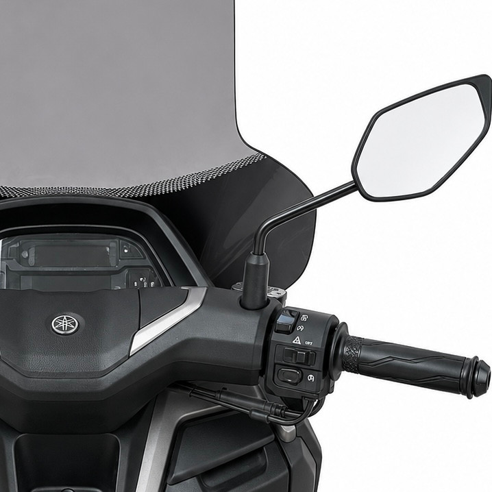 ست چپ و راست اینه یاماها YAMAHA Aerox 155 / Nmax ساخت هند اصل