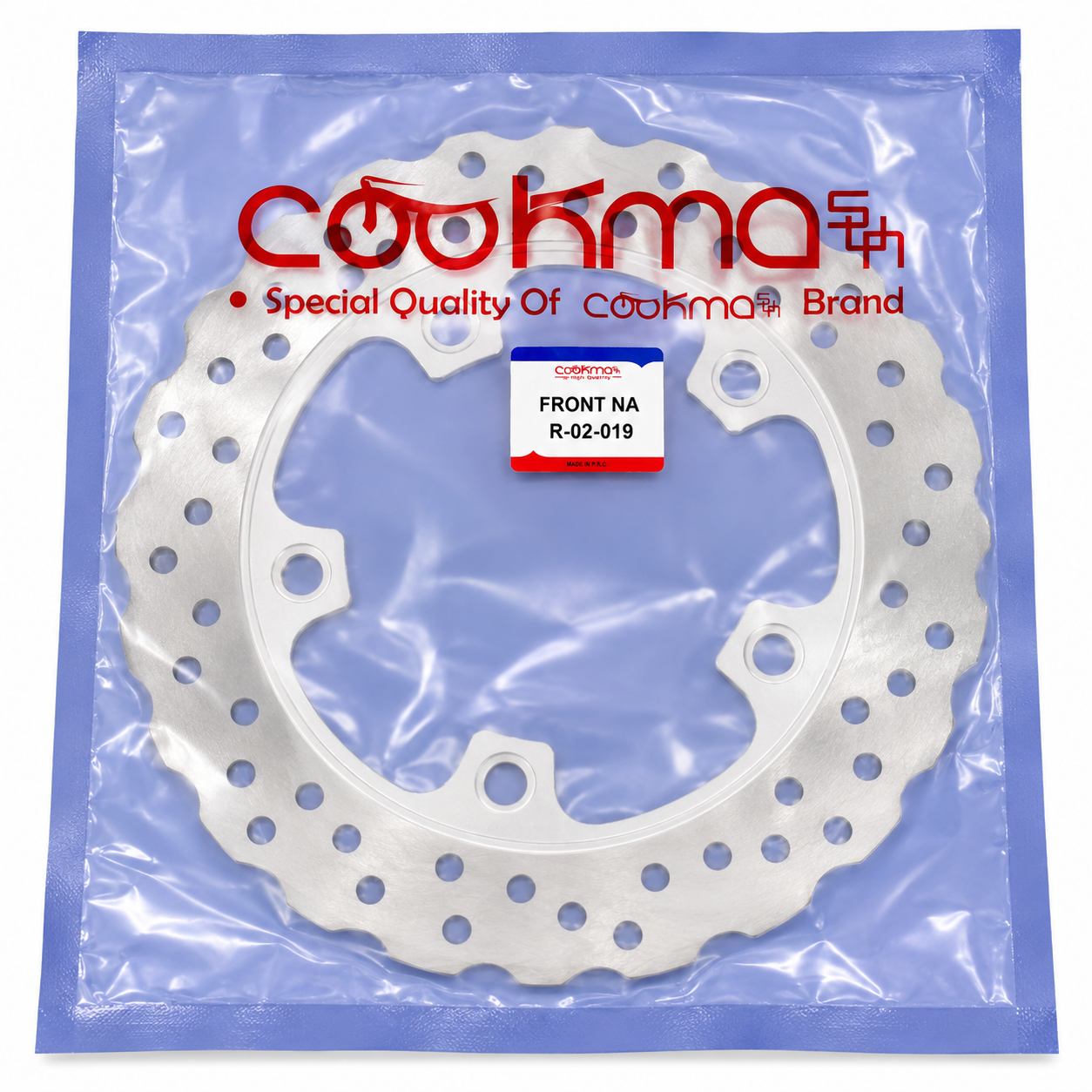 دیسک ترمز چرخ عقب NA180 / NH180 / NH250 / NA250 برند کوکما CooKma اصل  کد ۲۰۱۴۵۸